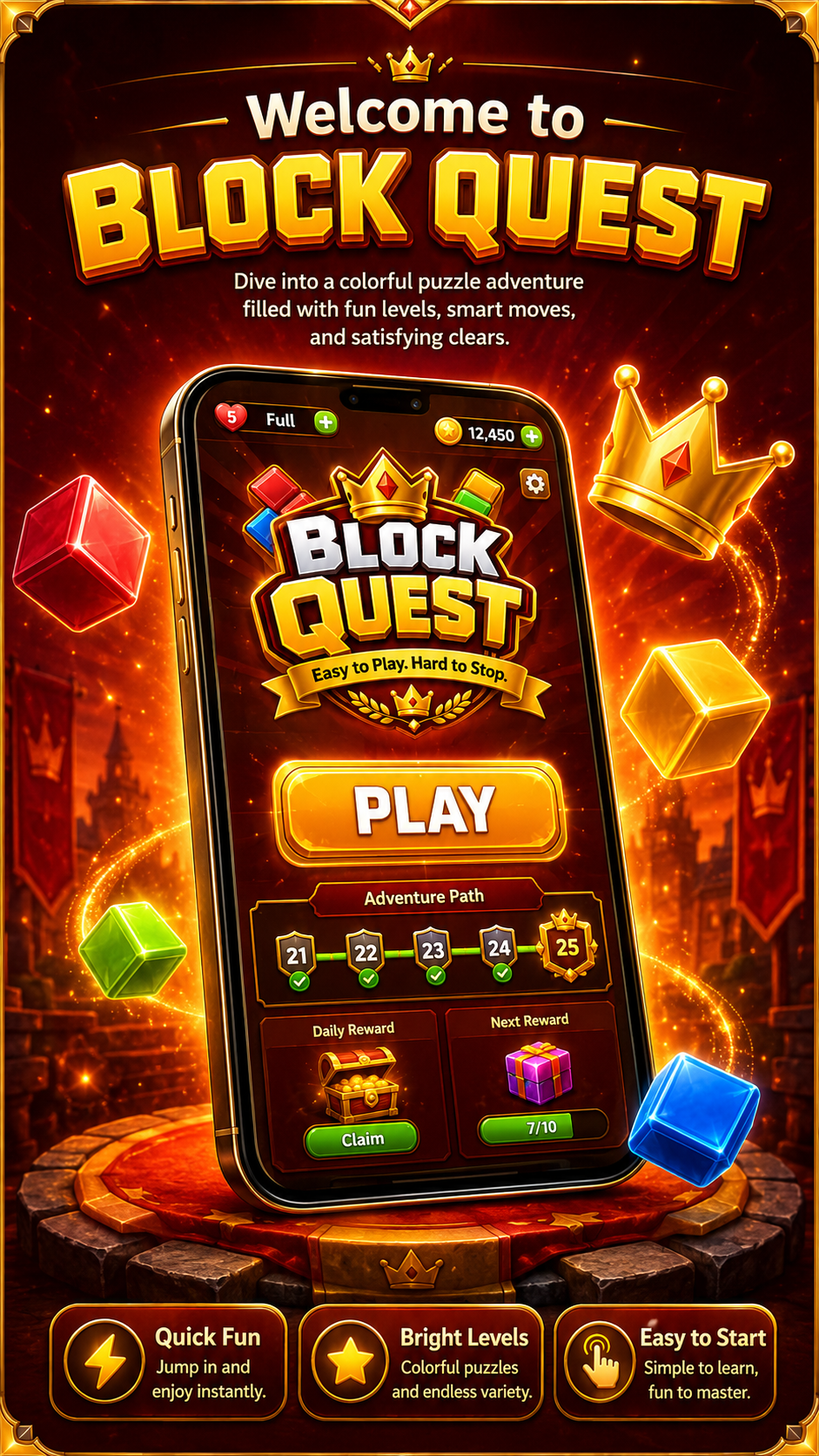Block Quest promotional image 1