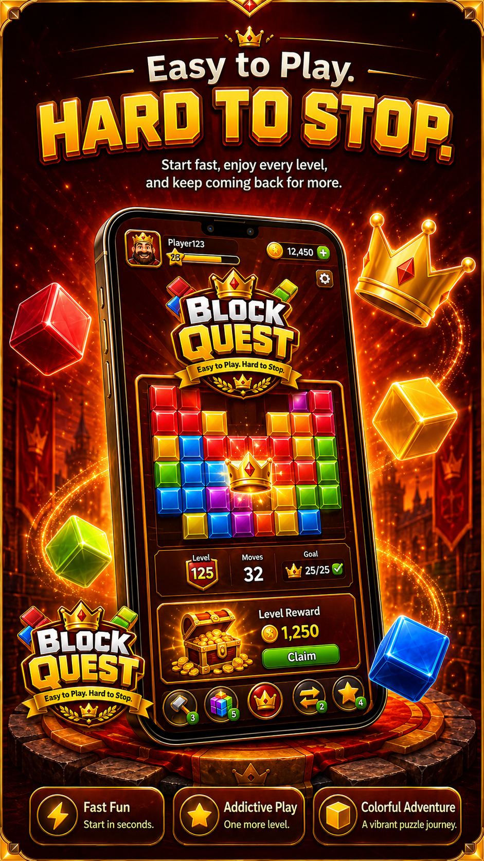 Block Quest promotional image 4