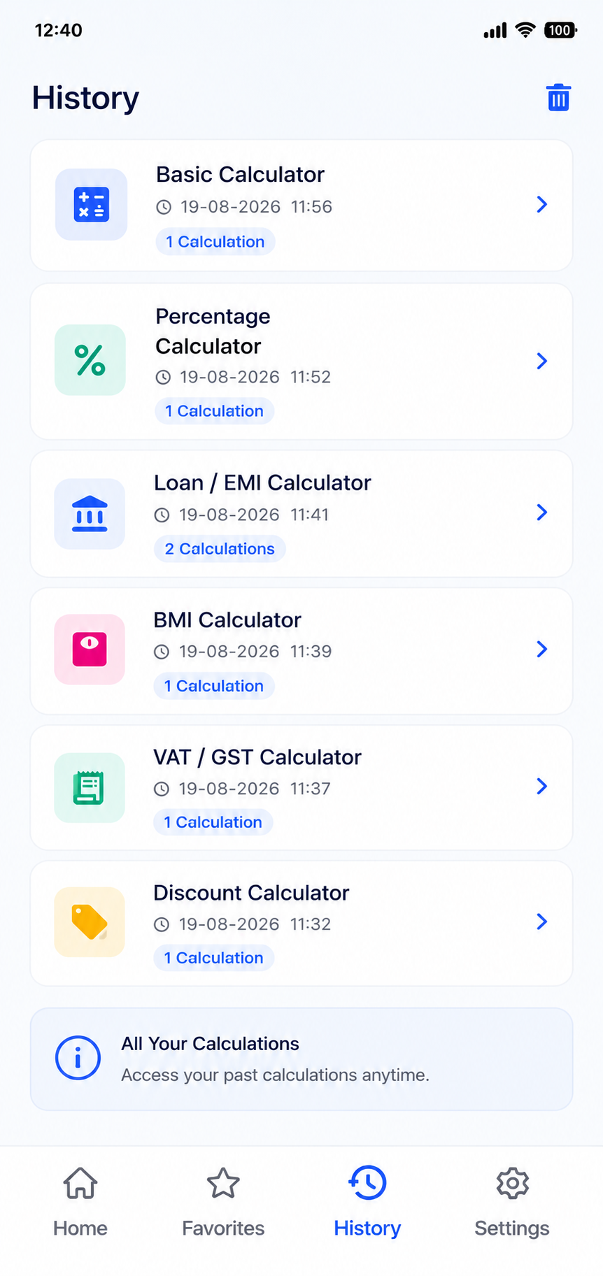Calculator – Simple & Smart screenshot 1