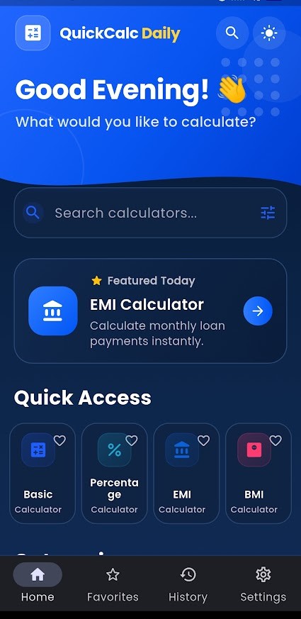 QuickCalc Daily screenshot 5