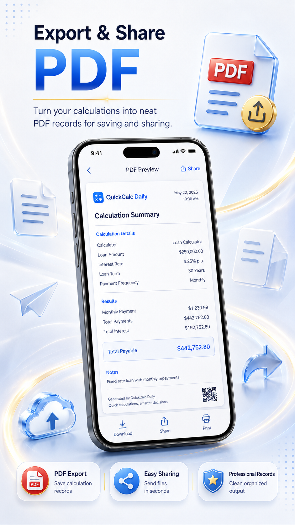 Calculator – Simple & Smart promotional image 3