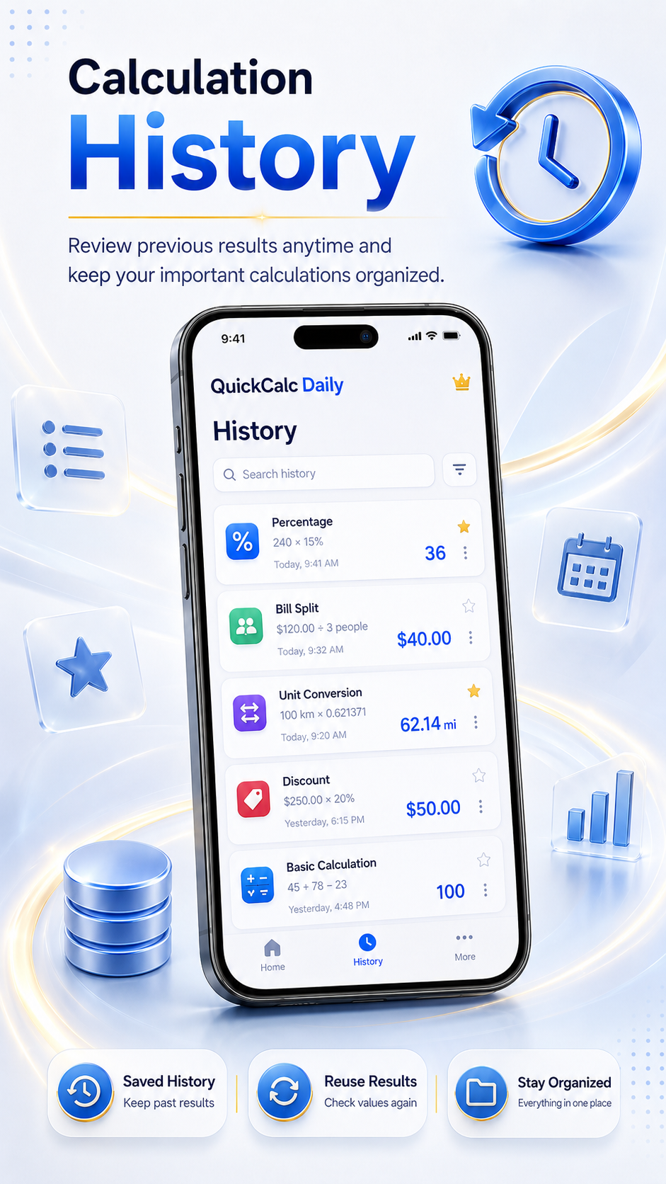 Calculator – Simple & Smart promotional image 4